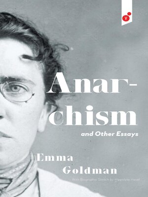 cover image of Anarchism and Other Essays